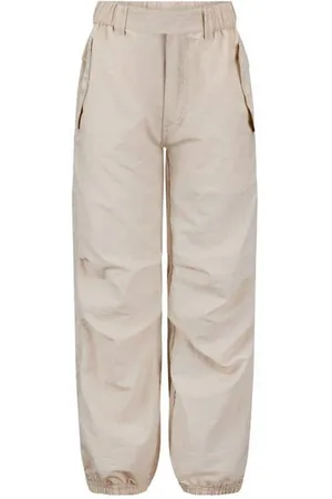 Retour Loose fit broek Venna Beige Meisjes Polyamide Effen