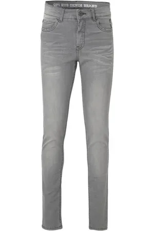 Quapi Skinny fit jeans Qjake Jongens Stretchdenim Effen