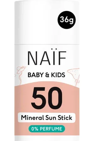 NAÏF Baby & Kids 0% parfum minerale zonnebrand stick factor 50