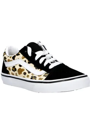 Vans Old Skool Leopard Glitter sneakers Jongens/Meisjes Canvas