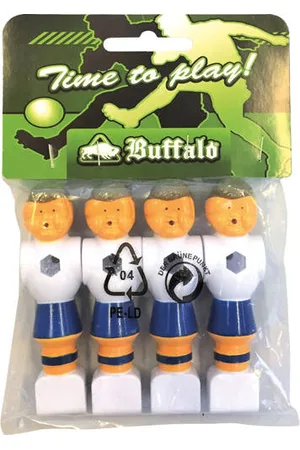 Buffalo Tafelvoetbalpoppen 16mm (blauw/wit) Accessoire