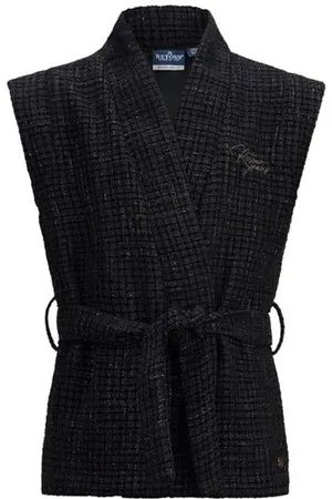 Retour Gilet Hilal Meisjes Polyester Openvallende hals Effen