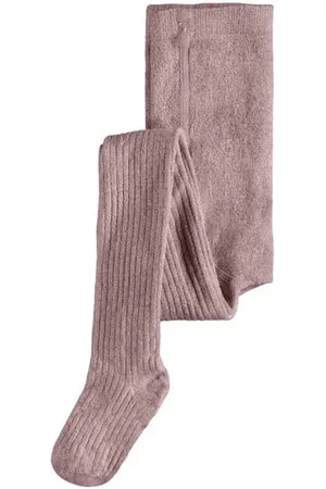 NAME IT KIDS maillot NKFPANTYHOSE oudroze Paars Meisjes Viscose Effen