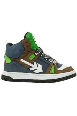 Vingino Leren sneakers Jongens Leer Meerkleurig