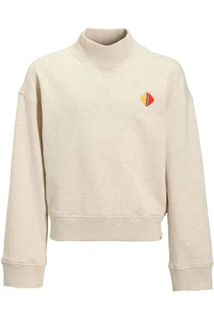 Me & My Monkey Sweater Ria met borduursel Trui Meisjes Katoen Opstaande kraag