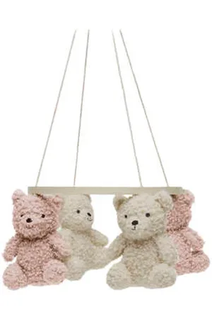 Jollein Baby mobiel Teddy Bear Wild Rose/Naturel Speeltje