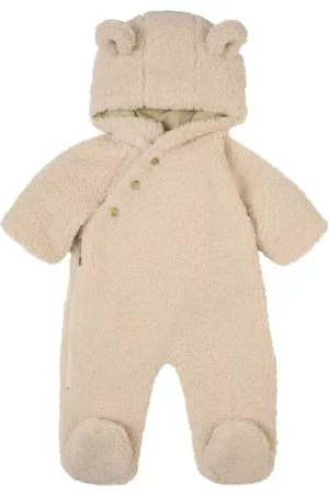 Noppies Baby teddy babypak Jas Effen