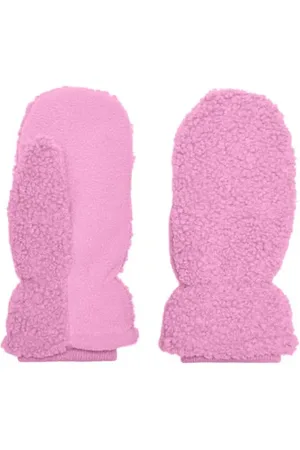 ONLY KIDS GIRL teddy wanten KOGTHEA Effen | Wanten van