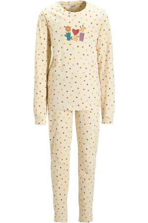 Nous Pyjama Meisjes Katoen Ronde hals Stip