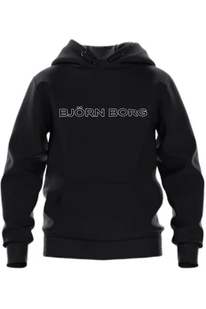 Björn Borg Hoodie met logo Sweater Jongens Katoen Capuchon Logo