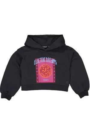 Quapi Hoodie DIDI met printopdruk Sweater Meisjes Katoen Capuchon