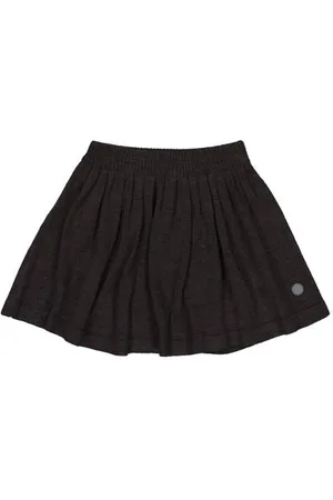 LEVV Little korte rok grijs Meisjes Viscose Effen