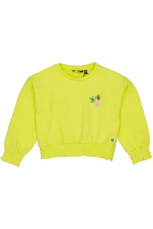 Quapi Sweater DEWI Meisjes Katoen Ronde hals Effen