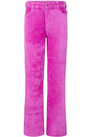Blue Rebel Corduroy wide leg broek Laura Effen