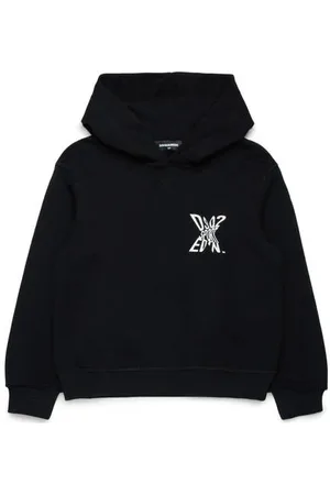 Dsquared2 Hoodie met logo Sweater Jongens Katoen Ronde hals Logo
