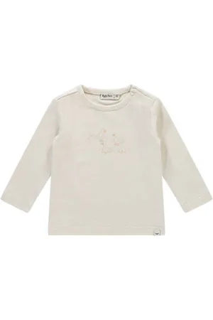 Babyface Baby longsleeve met printopdruk Jongens/Meisjes Stretchkatoen Ronde hals