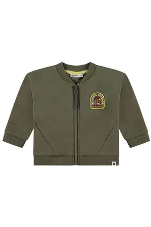 Babyface Baby sweatvest Jongens Stretchkatoen Ronde hals Effen