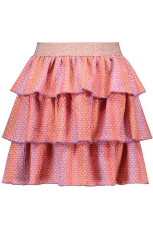 B.Nosy X K3 K3 strokenrok roze Meisjes Polyester All over print