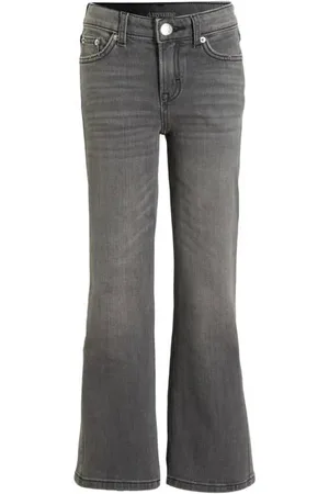 Anytime Wide leg jeans Meisjes Denim Effen