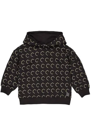 LEVV Little hoodie met all over print Trui Jongens Sweat Capuchon