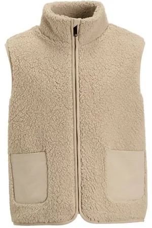 Me & My Monkey Gilet Romeo Jongens Polyester Opstaande kraag Effen