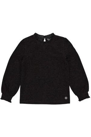LEVV Top PAULI Grijs Meisjes Polyester Ronde hals Effen