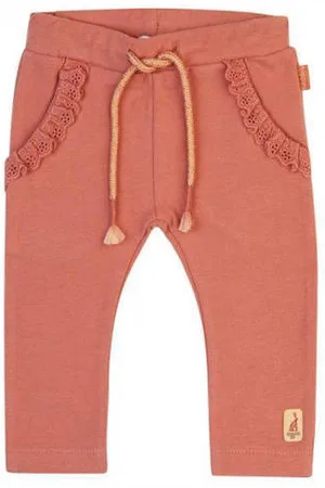 Noppies Baby babybroek roze Meisjes Stretchkatoen Effen