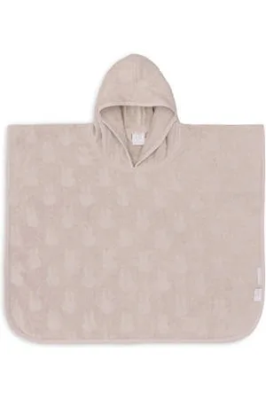 Jollein Badstof badponcho Miffy Jacquard Nougat Handdoek/badcape