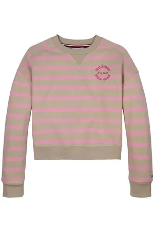 Tommy Hilfiger Sweater lichtroze Streep