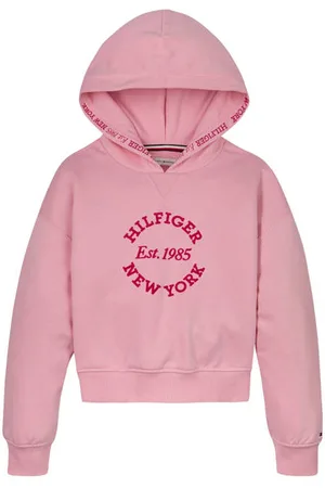 Tommy Hilfiger Sweater roze Tekst