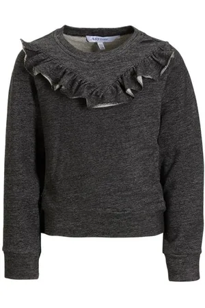 Anytime Sweater look Trui Meisjes Katoen Ronde hals Effen