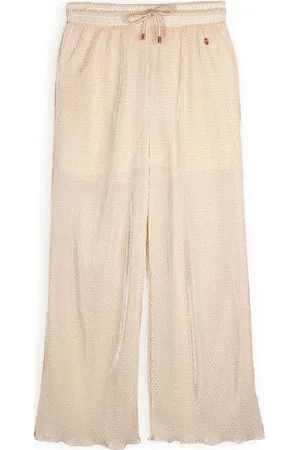 NoNo Loose casual broek goud Meisjes Polyester Effen
