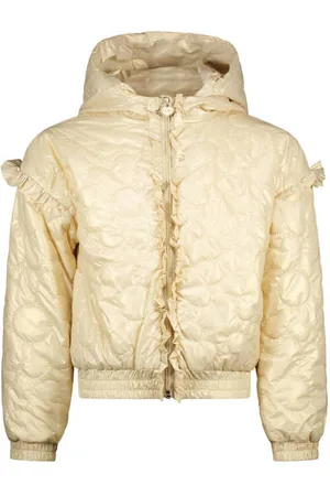 Le Chic Tussenjas Meisjes Polyester Capuchon Bloemen