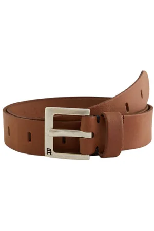WE Fashion Blue Ridge Riem Bruin Jongens Leer Effen