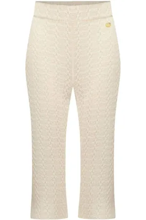 Le Chic Flared casual broek Meisjes Polyester Effen