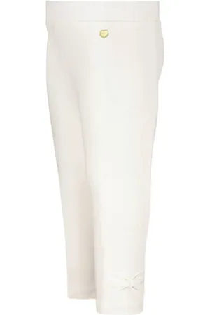 Le Chic Skinny legging wit Meisjes Stretchkatoen Effen