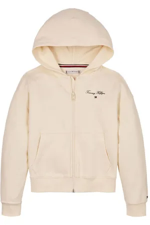 Tommy Hilfiger Sweatvest Meisjes Stretchkatoen Capuchon Effen