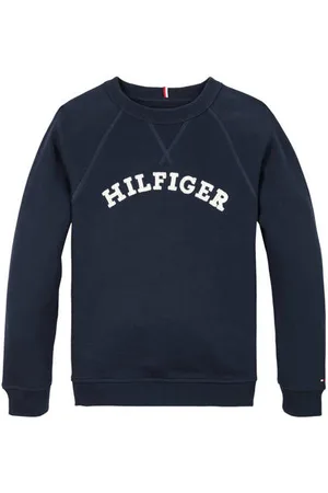Tommy Hilfiger Sweater blauw Logo
