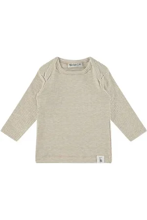Babyface Longsleeve Jongens/Meisjes Stretchkatoen Ronde hals Printopdruk