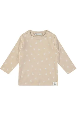 Babyface Longsleeve Jongens/Meisjes Stretchkatoen Ronde hals All over print