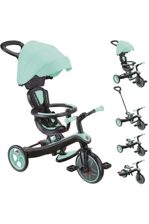 Globber New Trike Explorer driewieler 4 in 1 Mint
