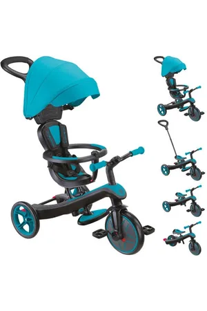 Globber New Trike Explorer driewieler 4 in 1 Teal