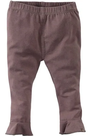 Z8 Newborn broek Aicha met ruches Meisjes Stretchkatoen Effen