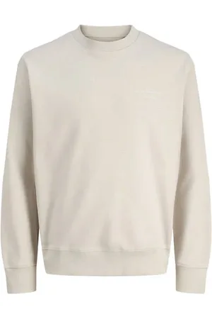JACK & JONES JUNIOR sweater ecru Grijs Tekst