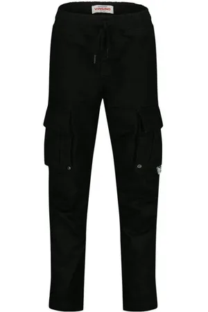 Vingino Loose fit cargo jeans Jongens Stretchkatoen Effen