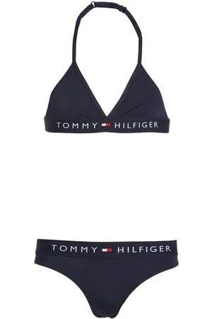 Tommy Hilfiger Triangel bikini Meisjes Polyamide Logo
