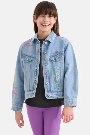 SHOEBY Spijkerjas medium blue denim Effen