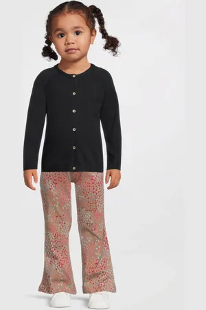 Quapi Regular flared broek multi Meisjes Katoen All over print