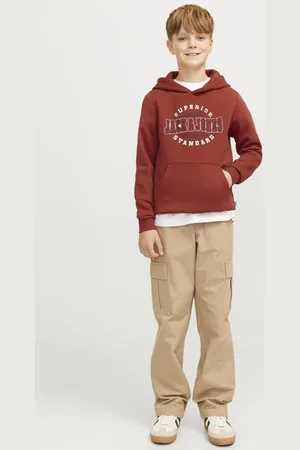 JACK & JONES JUNIOR hoodie JJELOGO met logo Sweater Logo