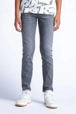 Petrol Industries Regular fit jeans Zwart Jongens Denim Effen